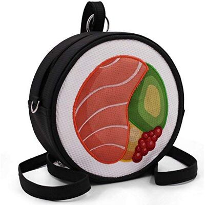 Oh My Pop Unisex Svart Ryggsäck - Ryggsäck Oh My Pop Unisex Svart Ryggsäck - Ryggsäck
