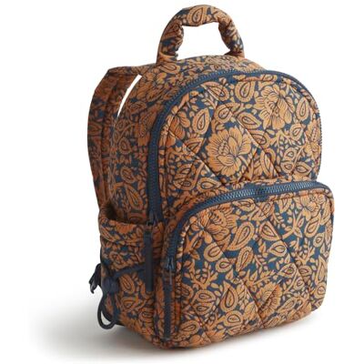 Vera Bradley kvinnors fjädervikt liten Banbury ryggsäck (förpackning med 1), Lotus Montage rostad pekannötter, One Size, Fjädervikt liten Banbury-ryggsäck Vera Bradley kvinnors fjädervikt liten Banbury ryggsäck (förpackning med 1), Lotus Montage rostad pekannötter, One Size, Fjädervikt liten Banbury-ryggsäck