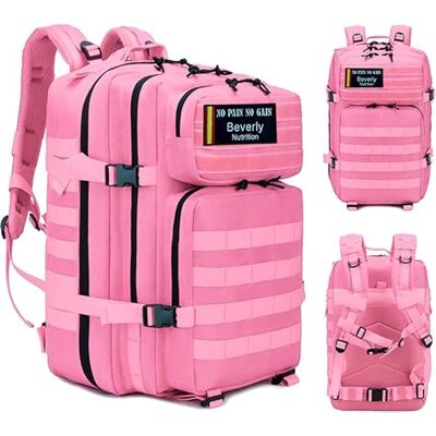Beverly Nutrition Ryggsäck USA 45L, Vuxna Unisex, Rosa (Rosa) Beverly Nutrition Ryggsäck USA 45L, Vuxna Unisex, Rosa (Rosa)