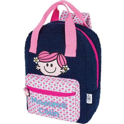 Editions Oberthur Mr. Madame CARTABLE DOS 32 MADAME little miss flicka (set med 1), Marin, petit sac à dos, Klassisk Editions Oberthur Mr. Madame CARTABLE DOS 32 MADAME little miss flicka (set med 1), Marin, petit sac à dos, Klassisk