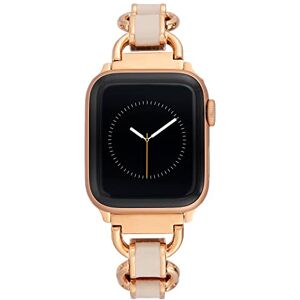Anne Klein moderiktigt nätarmband till Apple Watch. Säkert, justerbart ersättningsarmband till Apple Watch som passar de flesta handleder, Rödrosa/roséguld, 38/40/41mm Anne Klein moderiktigt nätarmband till Apple Watch. Säkert, justerbart ersättningsarmband till Apple Watch som passar de flesta handleder, Rödrosa/roséguld, 38/40/41mm
