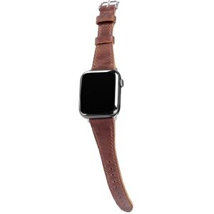 MegaGear Äkta läderarmband för Apple Watch Ersättningsarmband för män och kvinnor 42 mm – 49 mm och 38 mm – 41 mm, Apple Watch Series Ultra, Ultra2, 10, 9, 8, 7, 6, 5, 4, 3, SE, Brun, Äkta MegaGear Äkta läderarmband för Apple Watch Ersättningsarmband för män och kvinnor 42 mm – 49 mm och 38 mm – 41 mm, Apple Watch Series Ultra, Ultra2, 10, 9, 8, 7, 6, 5, 4, 3, SE, Brun, Äkta
