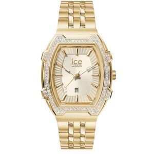 ICE-WATCH ICE boliday Almond stones Full steel Guldklocka för dam med armband i rostfritt stål 024553 (Small) ICE-WATCH ICE boliday Almond stones Full steel Guldklocka för dam med armband i rostfritt stål 024553 (Small)