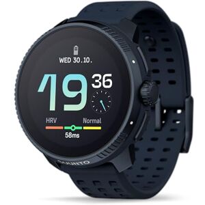 SUUNTO Race Series Sports Watch Herr Dam, GPS Löpaktivitet Tracker, Bi-Band GNSS, Offlinekarta, AMOLED-pekskärm, Smartwatch Pulsmätare Stegräknare Höjdmätare, 24/7 sömnspårning, Bluetooth, 95+ Sport