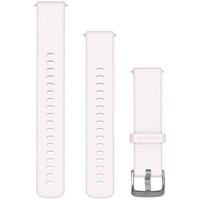 Garmin Silikonarmband med snabbfäste, 18mm, Blush Pink Garmin Silikonarmband med snabbfäste, 18mm, Blush Pink
