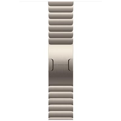 Apple Watch Band Länkarmband 46 mm naturlig En storlek (passar de flesta) Apple Watch Band Länkarmband 46 mm naturlig En storlek (passar de flesta)
