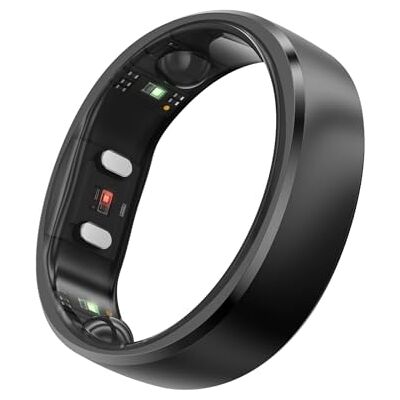 RingConn Gen 2 Smart Ring, Världens första sömnnapné, ingen appabonnemang, 12 dagars batteritid, stress/puls/kvinnors hälsospårare, kompatibel med Android och iOS RingConn Gen 2 Smart Ring, Världens första sömnnapné, ingen appabonnemang, 12 dagars batteritid, stress/puls/kvinnors hälsospårare, kompatibel med Android och iOS