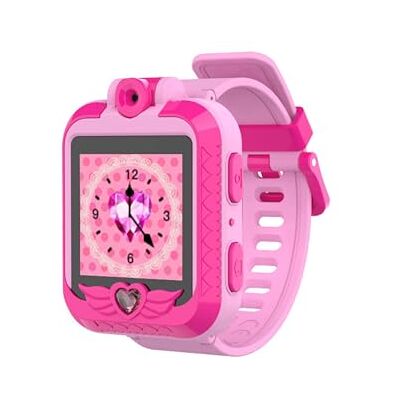 ODS Radiocom Smartwatch kamera 128 MB rosa, digital klocka, smart klocka för barn, 35911 ODS Radiocom Smartwatch kamera 128 MB rosa, digital klocka, smart klocka för barn, 35911