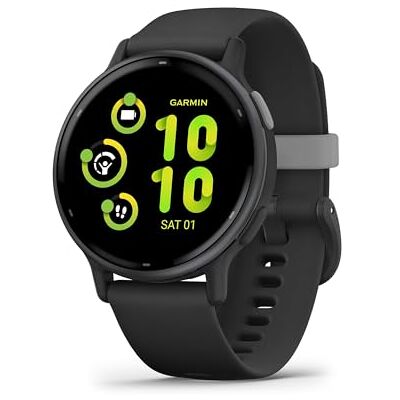 Garmin vivoactive 5 smartwatch AMOLED, Black (Renoverad) Garmin vivoactive 5 smartwatch AMOLED, Black (Renoverad)