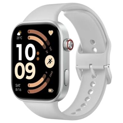 XIAOMI Redmi Watch 6 NFC silvergrå XIAOMI Redmi Watch 6 NFC silvergrå