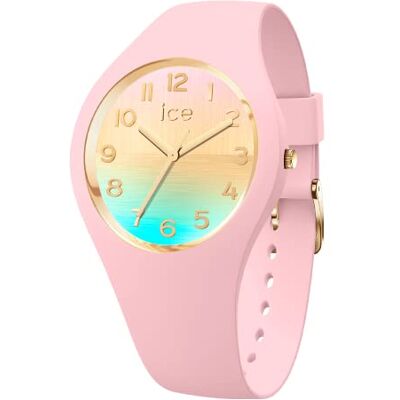 ICE-WATCH ICE horizon Pink girly Rosa damklocka med silikonband 021362 (Small) ICE-WATCH ICE horizon Pink girly Rosa damklocka med silikonband 021362 (Small)