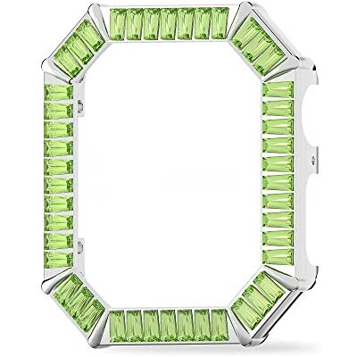 Swarovski Millenia Apple Watch®-fodral, gröna kristaller med rodiumplätering från Millenia-kollektionen Swarovski Millenia Apple Watch®-fodral, gröna kristaller med rodiumplätering från Millenia-kollektionen