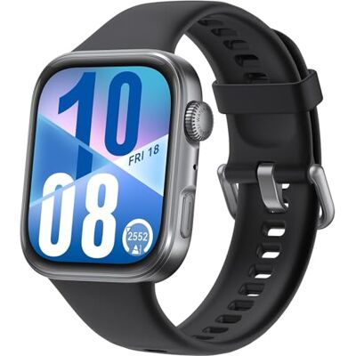 Huawei WATCH FIT 4 Smartwatch, 100+ träningslägen, ultratunt hölje, GPS-spårning, upp till 10 dagars batteritid, Bluetooth-samtal, AMOLED, kompatibel med iOS och Android, svart Huawei WATCH FIT 4 Smartwatch, 100+ träningslägen, ultratunt hölje, GPS-spårning, upp till 10 dagars batteritid, Bluetooth-samtal, AMOLED, kompatibel med iOS och Android, svart