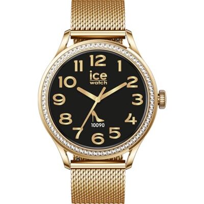 ICE-WATCH , Ice Smart St 2.0 Gold Milanese, Guld Smartklocka För Kvinnor Med Armband I Rostfritt Stål, 025316, 1,2 Tum ICE-WATCH , Ice Smart St 2.0 Gold Milanese, Guld Smartklocka För Kvinnor Med Armband I Rostfritt Stål, 025316, 1,2 Tum
