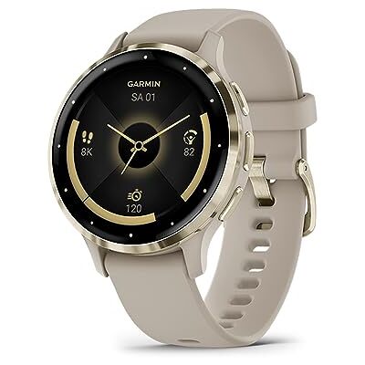 Garmin Venu 3S Smartwatch AMOKED, French Gray (Renoverad) Garmin Venu 3S Smartwatch AMOKED, French Gray (Renoverad)