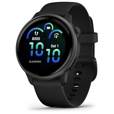 Garmin vívoactive 6 Smartwatch, AMOLED, 42mm, Exklusivt bara på Amazon, Pebble Grey/Slate Garmin vívoactive 6 Smartwatch, AMOLED, 42mm, Exklusivt bara på Amazon, Pebble Grey/Slate