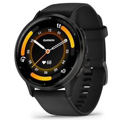 Garmin Venu 3 Smartwatch AMOKED, Black (Renoverad) Garmin Venu 3 Smartwatch AMOKED, Black (Renoverad)
