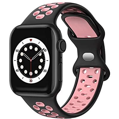 Vigtmo Apple Watch Band - Series 7/6/5/4/3/2/1, Tvåfärgad, Enkel att Installera Vigtmo Apple Watch Band - Series 7/6/5/4/3/2/1, Tvåfärgad, Enkel att Installera