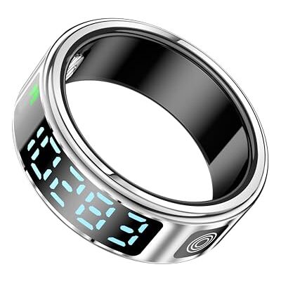 Beafon , felixx, Smart Ring, SR21D, LED-skärm, pekknapp, gestigenkänning för appar, silver, storlek 10 (62,1 mm), fitnesspårning, puls, blusurrtyg, sömnkvalitet, Bluetooth, IP68, Beafon , felixx, Smart Ring, SR21D, LED-skärm, pekknapp, gestigenkänning för appar, silver, storlek 10 (62,1 mm), fitnesspårning, puls, blusurrtyg, sömnkvalitet, Bluetooth, IP68,