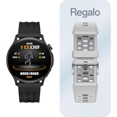 Oppo Watch S Smartwatch 1,5 tum AMOLED-skärm, upp till 10 dagars batteri, EKG, SpO2, mer än 100 sportlägen, IP68-motstånd, kompatibel med Android och iOS svart Oppo Watch S Smartwatch 1,5 tum AMOLED-skärm, upp till 10 dagars batteri, EKG, SpO2, mer än 100 sportlägen, IP68-motstånd, kompatibel med Android och iOS svart