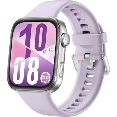 Huawei WATCH FIT 4 Smartwatch, 100+ träningslägen, ultratunt hölje, GPS-spårning, upp till 10 dagars batteritid, Bluetooth-samtal, för Android och iOS, 6 månaders längre garanti, lila Huawei WATCH FIT 4 Smartwatch, 100+ träningslägen, ultratunt hölje, GPS-spårning, upp till 10 dagars batteritid, Bluetooth-samtal, för Android och iOS, 6 månaders längre garanti, lila