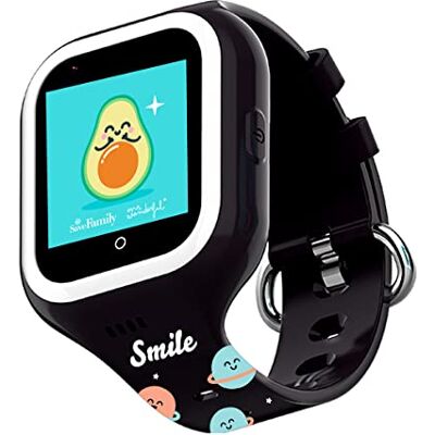 Save Family SaveFamily Iconic Plus Mr. Wonderful Edition med anpassade armband. Smartklocka för barn – videosamtal, musik, identifierar samtal, video, Bluetooth, App Store, Whatsapp & roliga stickers (Svart) Save Family SaveFamily Iconic Plus Mr. Wonderful Edition med anpassade armband. Smartklocka för barn – videosamtal, musik, identifierar samtal, video, Bluetooth, App Store, Whatsapp & roliga stickers (Svart)