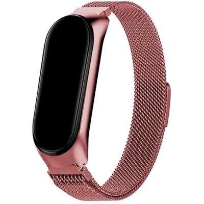 Cool -rem för Xiaomi Mi Band 5/6 / 7 / Amazfit Band 5 Metal Rosa, Rosa, Normal, tidning Cool -rem för Xiaomi Mi Band 5/6 / 7 / Amazfit Band 5 Metal Rosa, Rosa, Normal, tidning