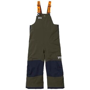 Helly Hansen Unisex barn barn ryttare 2 isolerade vattentäta vindtäta andningsbara haklapp skidbyxor, grön, 7 UK