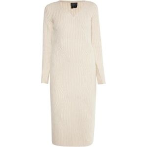 dedica dam stickad klänning klänning, Ljusbeige, M/L dedica dam stickad klänning klänning, Ljusbeige, M/L