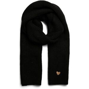 PIECES Pcniva Long Knit Scarf Bc, svart, Einheitsgröße PIECES Pcniva Long Knit Scarf Bc, svart, Einheitsgröße
