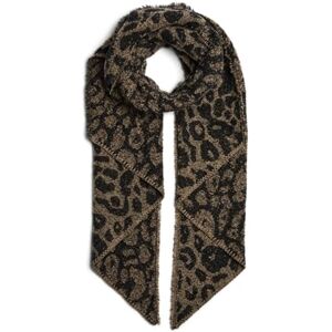 PIECES Damer Pcpyron Long Animal Scarf Noos Bc halsduk, Tigers Eye/Aop: Leo, En storlek PIECES Damer Pcpyron Long Animal Scarf Noos Bc halsduk, Tigers Eye/Aop: Leo, En storlek