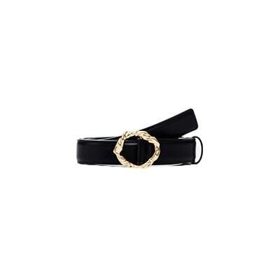 Desigual BELT_REPRISE ZALIO, 2000 BLACK, 90, Svart noir noir, 90 Desigual BELT_REPRISE ZALIO, 2000 BLACK, 90, Svart noir noir, 90