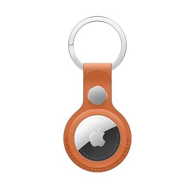 Apple AirTag-nyckelring i FineWoven – rävröd Apple AirTag-nyckelring i FineWoven – rävröd 