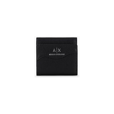 Giorgio Armani kvinnors våg dubbelvikt plånbok, svart, svart, Einheitsgröße Giorgio Armani kvinnors våg dubbelvikt plånbok, svart, svart, Einheitsgröße