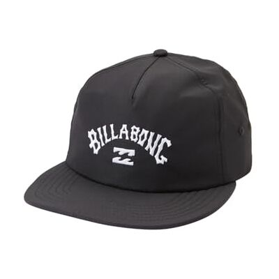 BILLABONG Arch Team Snapback-keps för män, svart, en storlek BILLABONG Arch Team Snapback-keps för män, svart, en storlek