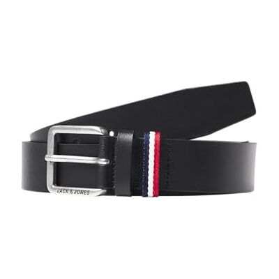 JACK & JONES Herr Jacespo 12219179 Bälte, Svart, 105 JACK & JONES Herr Jacespo 12219179 Bälte, Svart, 105