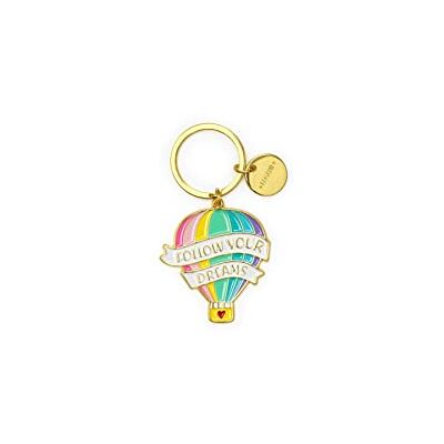 LEGAMI Slipsar Emaljerad metall Nyckelring, What a Key Ring LEGAMI Slipsar Emaljerad metall Nyckelring, What a Key Ring