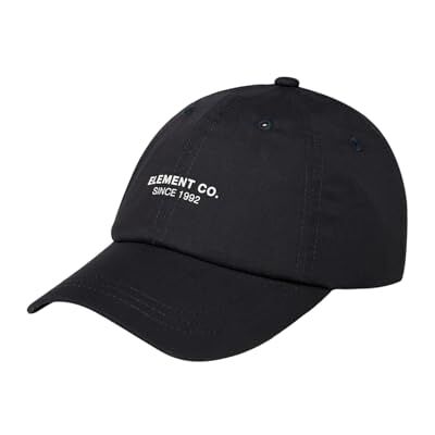Element CO Baseball Cap keps svart en storlek Element CO Baseball Cap keps svart en storlek