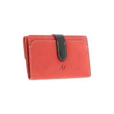 Adapell Plånbok 14 x 9,5 cm RFID röd, Röd röd, Talla única, Avslappnad Adapell Plånbok 14 x 9,5 cm RFID röd, Röd röd, Talla única, Avslappnad