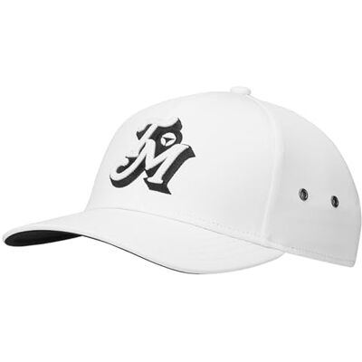 TaylorMade Golf herr metallöljetter hatt, Vit/överdådig trädgård, En Storlek TaylorMade Golf herr metallöljetter hatt, Vit/överdådig trädgård, En Storlek