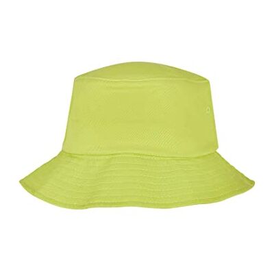 Flexfit unisex hatt bomull twill Bucket Hat grön glow en storlek, Greenglow, En Storlek Flexfit unisex hatt bomull twill Bucket Hat grön glow en storlek, Greenglow, En Storlek
