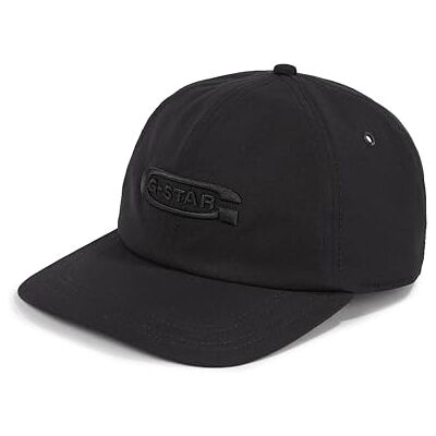 G-STAR RAW Avernus Old Skool Baseball Cap, Svart (dk black D26364-D517-6484), En Storlek G-STAR RAW Avernus Old Skool Baseball Cap, Svart (dk black D26364-D517-6484), En Storlek