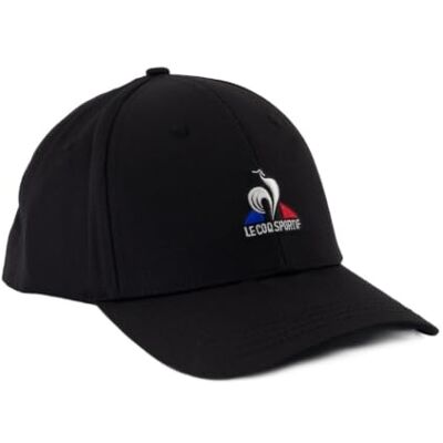 Le Coq Sportif Newsie keps blandad, svart, L Le Coq Sportif Newsie keps blandad, svart, L