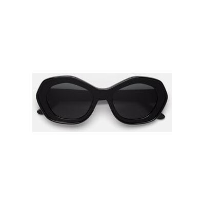 Marni Ulawun Vulcano Black Solglasögon, Vuxna Unisex, Svart (Svart), En Storlek Marni Ulawun Vulcano Black Solglasögon, Vuxna Unisex, Svart (Svart), En Storlek