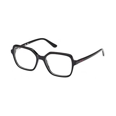 GUESS Unisex vuxen GU50164 Gafas, glänsande svart, 51 GUESS Unisex vuxen GU50164 Gafas, glänsande svart, 51