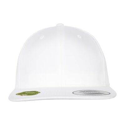 Flexfit Unisex Organic Cotton Snapback Keps, Vit, one size Flexfit Unisex Organic Cotton Snapback Keps, Vit, one size