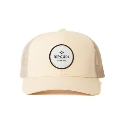 Rip Curl Icons Trucker Hat Mesh Back Cap Snapback Justerbar Baseballkeps, Sand 251, one size Rip Curl Icons Trucker Hat Mesh Back Cap Snapback Justerbar Baseballkeps, Sand 251, one size