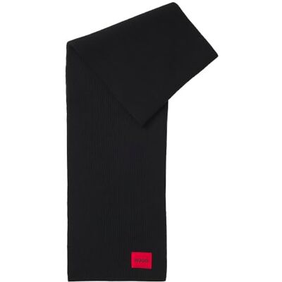 HUGO Saffa_scarf, halsduk, svart, Einheitsscala, Svart, one size HUGO Saffa_scarf, halsduk, svart, Einheitsscala, Svart, one size