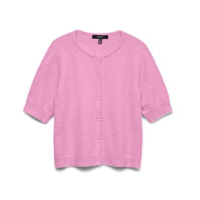 VERO MODA Vmdoffy 2/4 O-hals knapp cardigan Noos, godis, S VERO MODA Vmdoffy 2/4 O-hals knapp cardigan Noos, godis, S