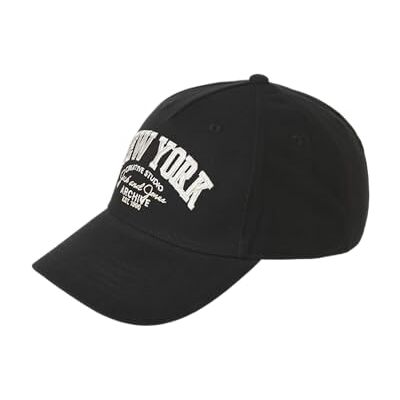 JACK & JONES Jacbase brandon keps, svart, one size JACK & JONES Jacbase brandon keps, svart, one size